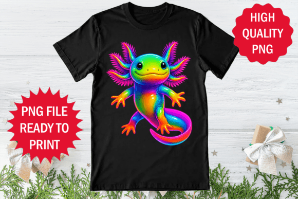 Adorable Axolotl Art: A Splash of Color for Every Project