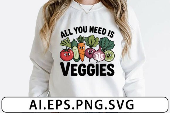All You Need is Veggies: A Fresh Design for Your Merch