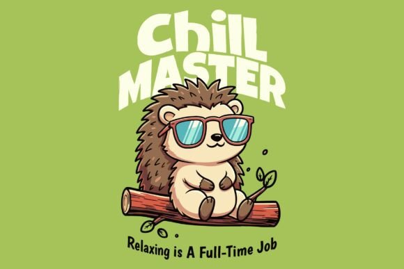 Chill Master Hedgehog: The Ultimate Design for Relaxed Branding