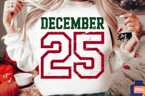 Christmas December 25 PNG Design for Festive Creations