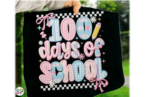 Cozy Classroom Vibes: The 100 Days School Faux Yarn Design