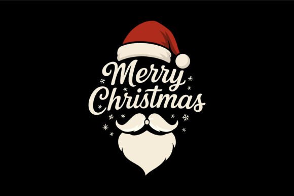 Designing Festive Magic with Santa Hat Typography