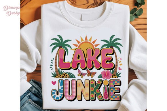 Lake Junkie Tropical Sublimation Design: Your Go-To for Vibrant Projects
