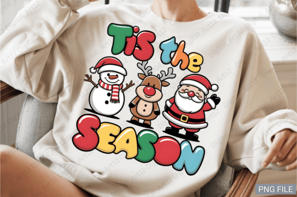 Tis the Season Sublimation Design: A Festive Asset for Creators