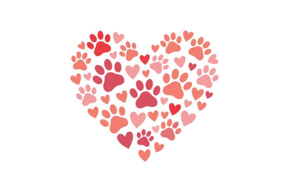 Why the Pet Paw Heart Love Design Resonates with Audiences